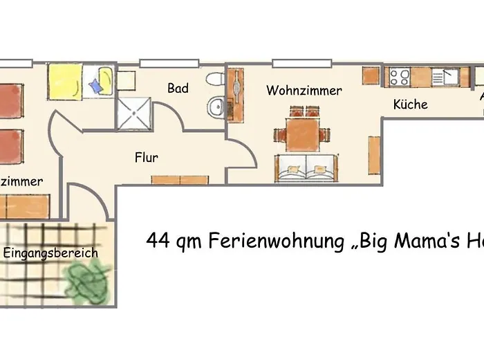 Big Mama_s 아파트 Tschernitz